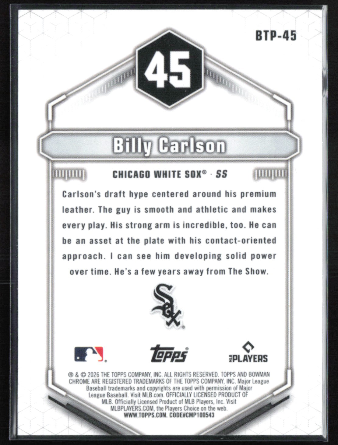Billy Carlson Top 100