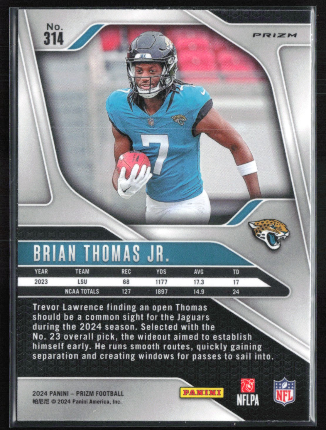 Brian Thomas Jr. RC Green Wave