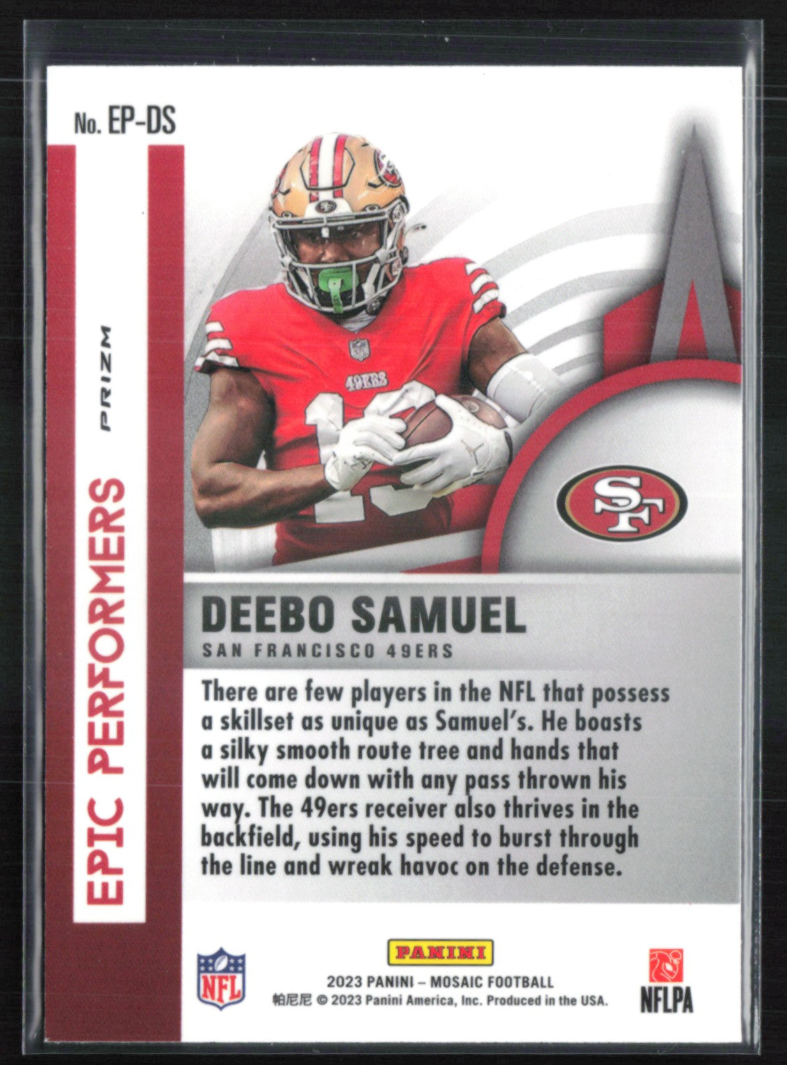 Deebo Samuel Mosaic Prizm