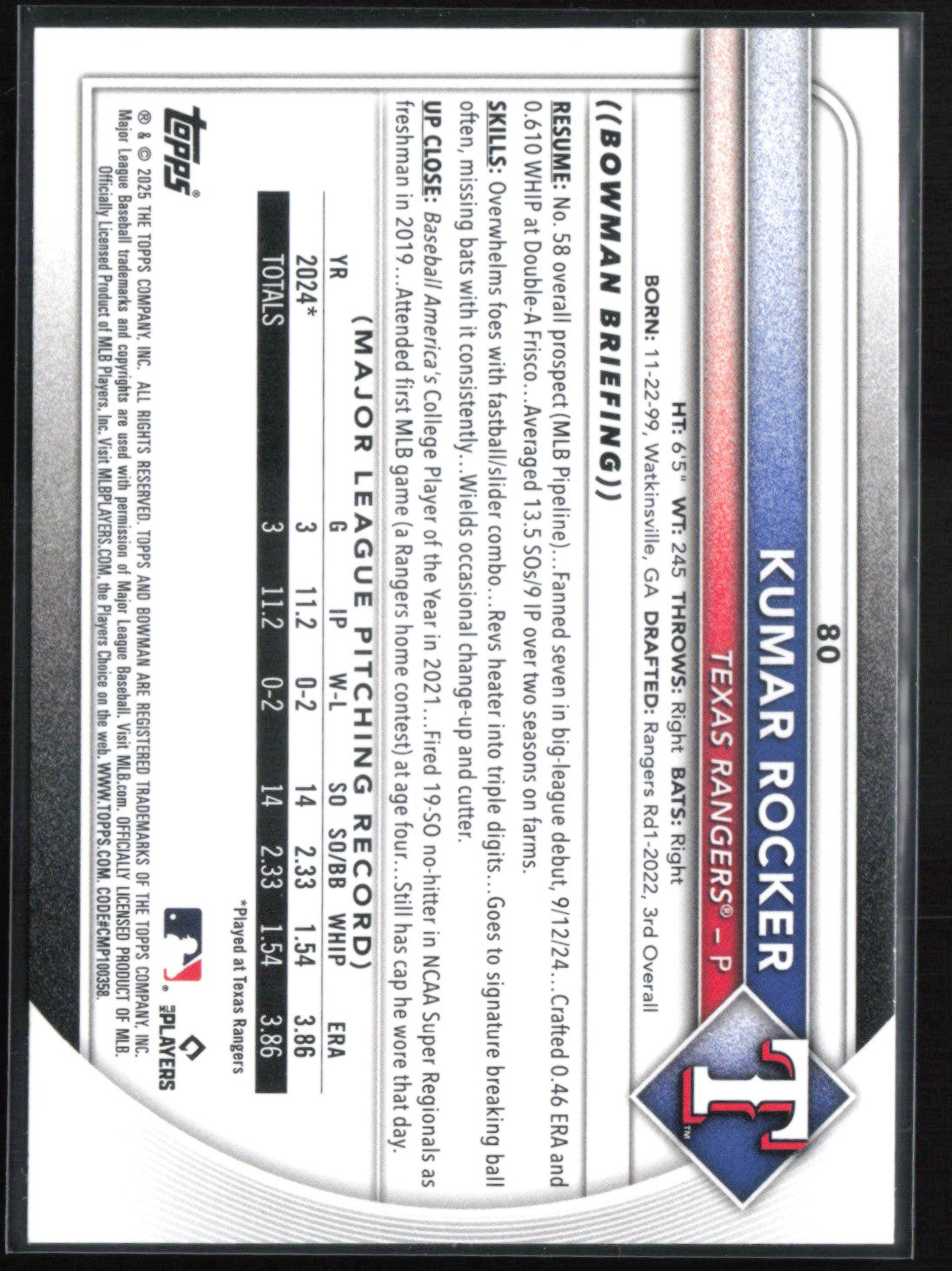 Kumar Rocker RC