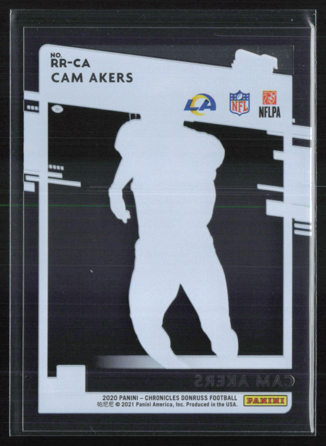 Cam Akers RC Clearly Donruss