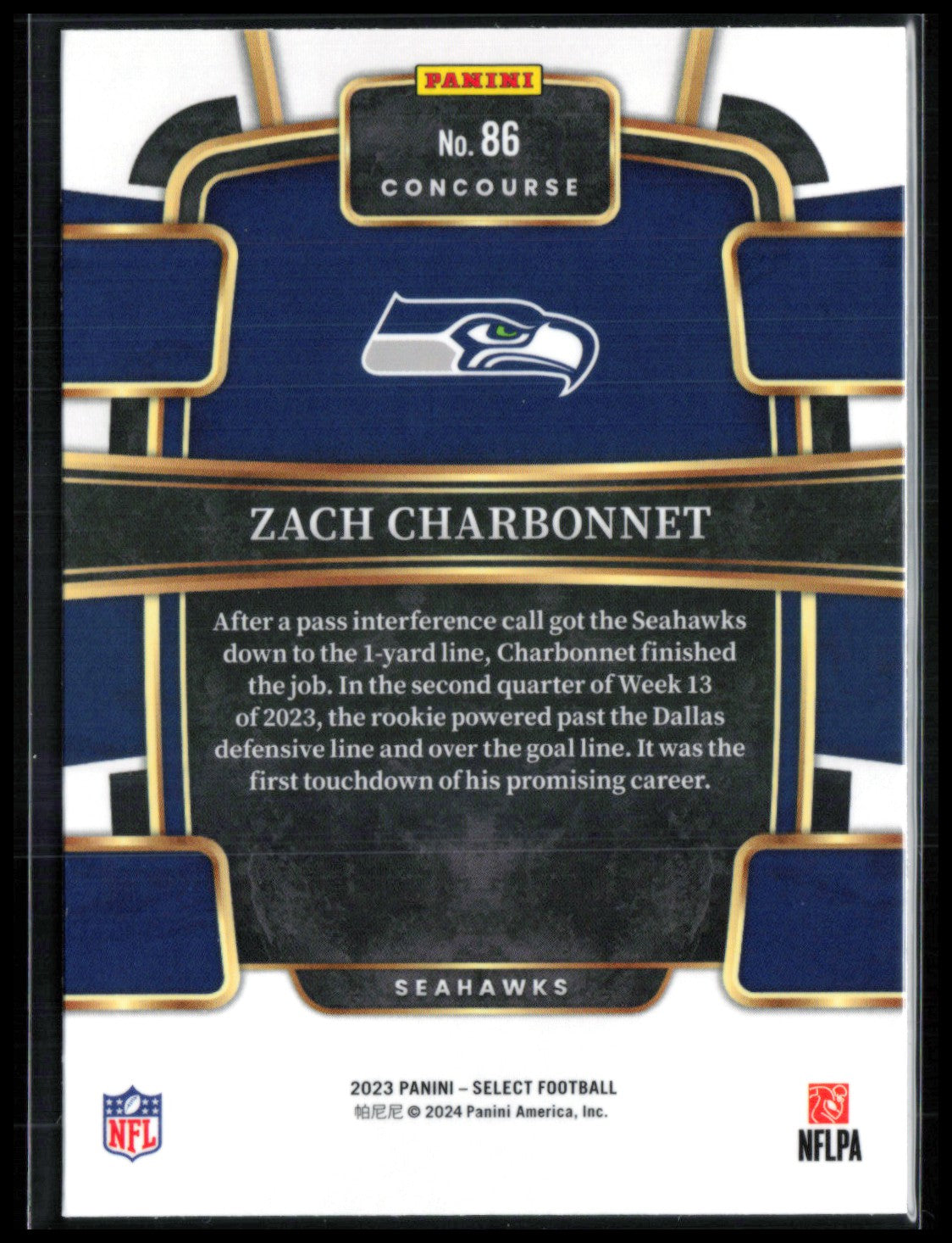 Zach Charbonnet RC