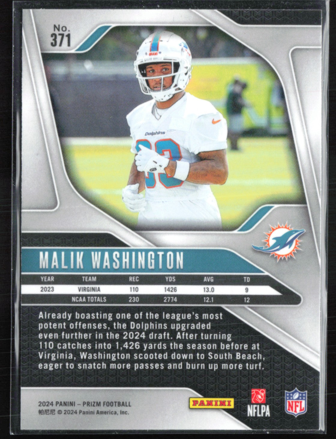 Malik Washington RC