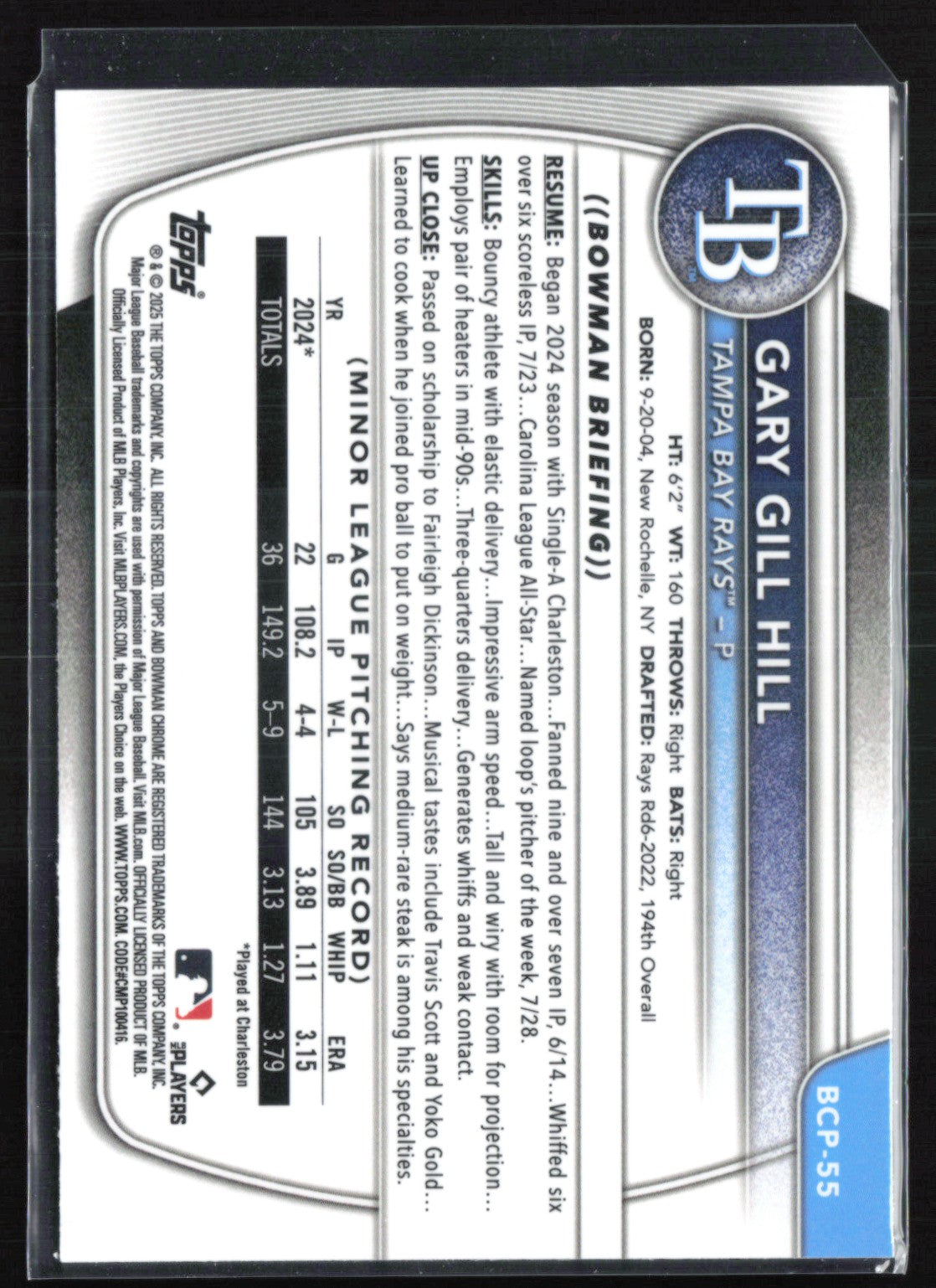 Gary Gill Hill 1st Bowman