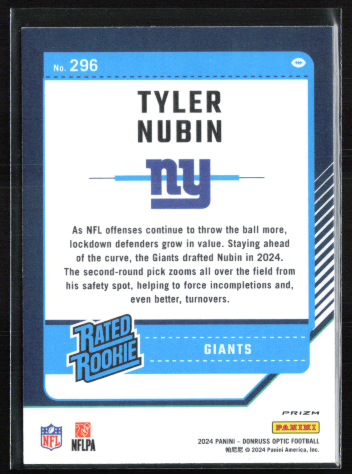 Tyler Nubin RC Blue Hyper