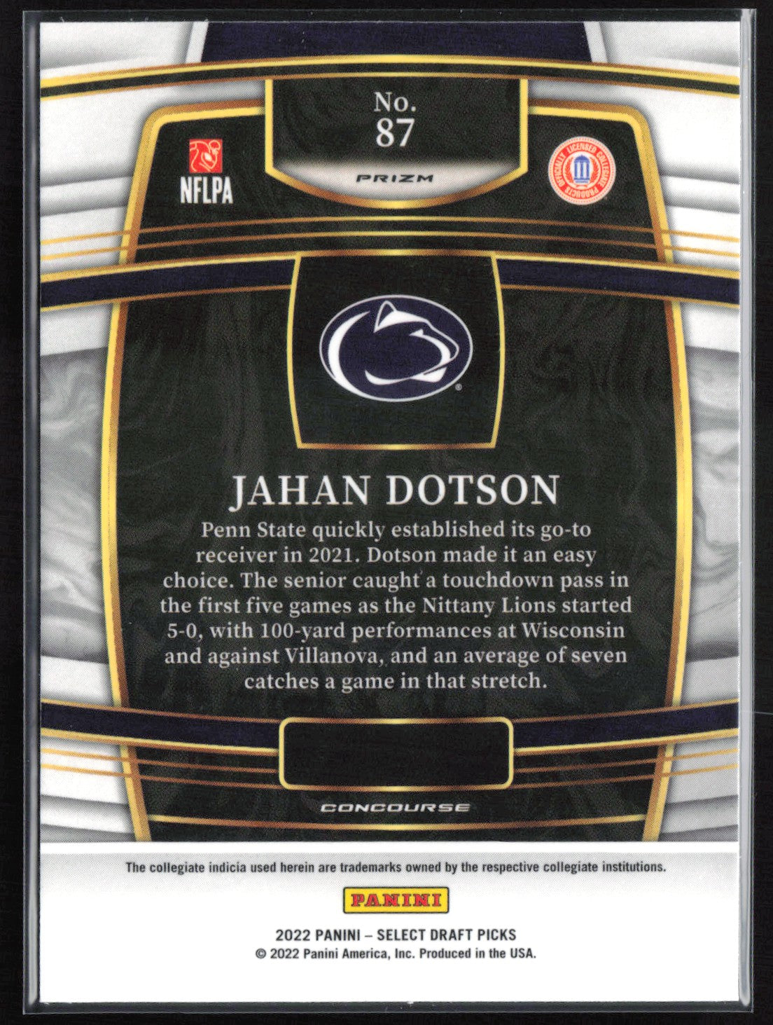 Jahan Dotson RC Red Lazer