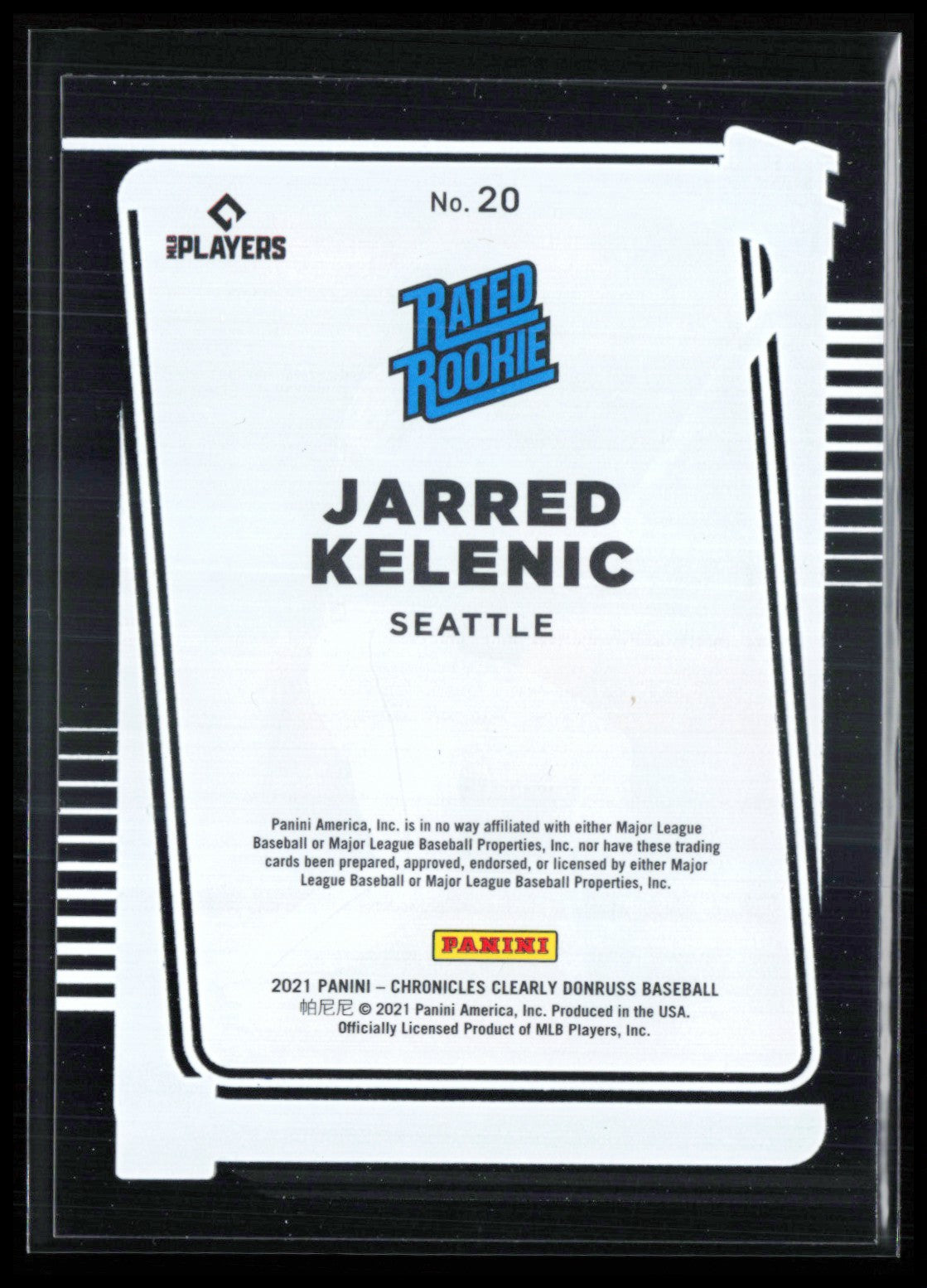 Jarred Kelenic RC Clearly