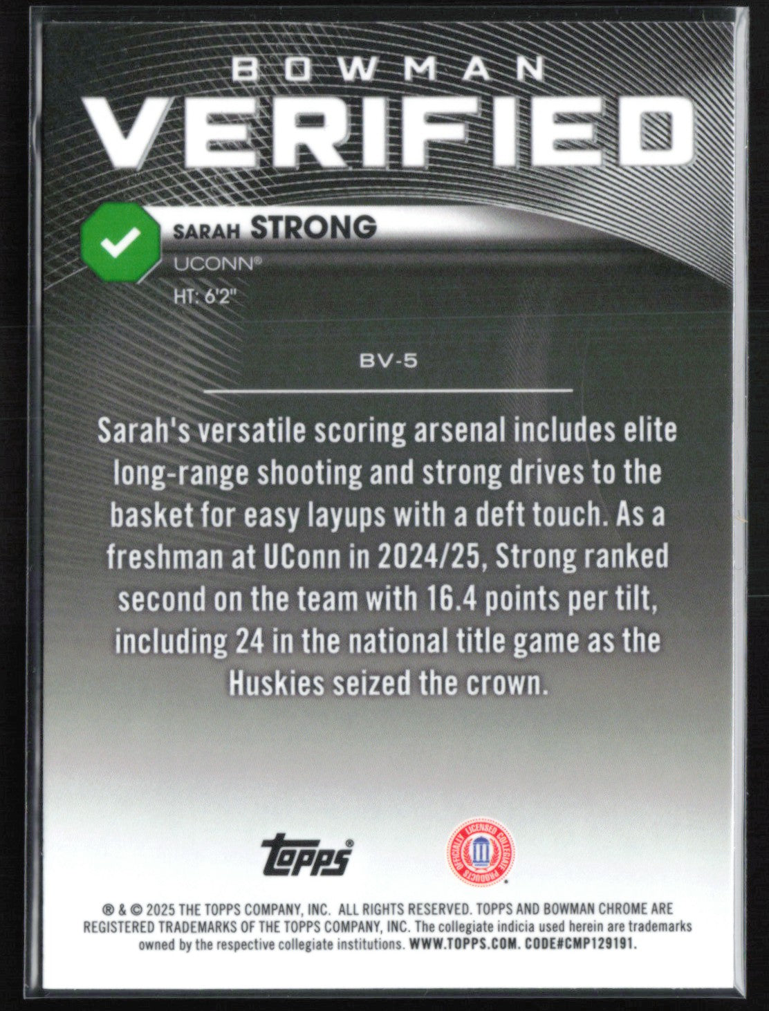 Sarah Strong