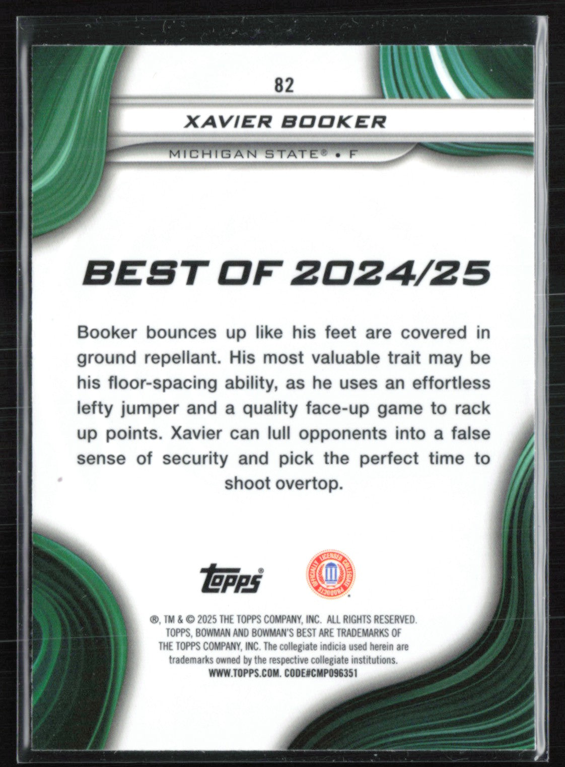 Xavier Booker Purple /250