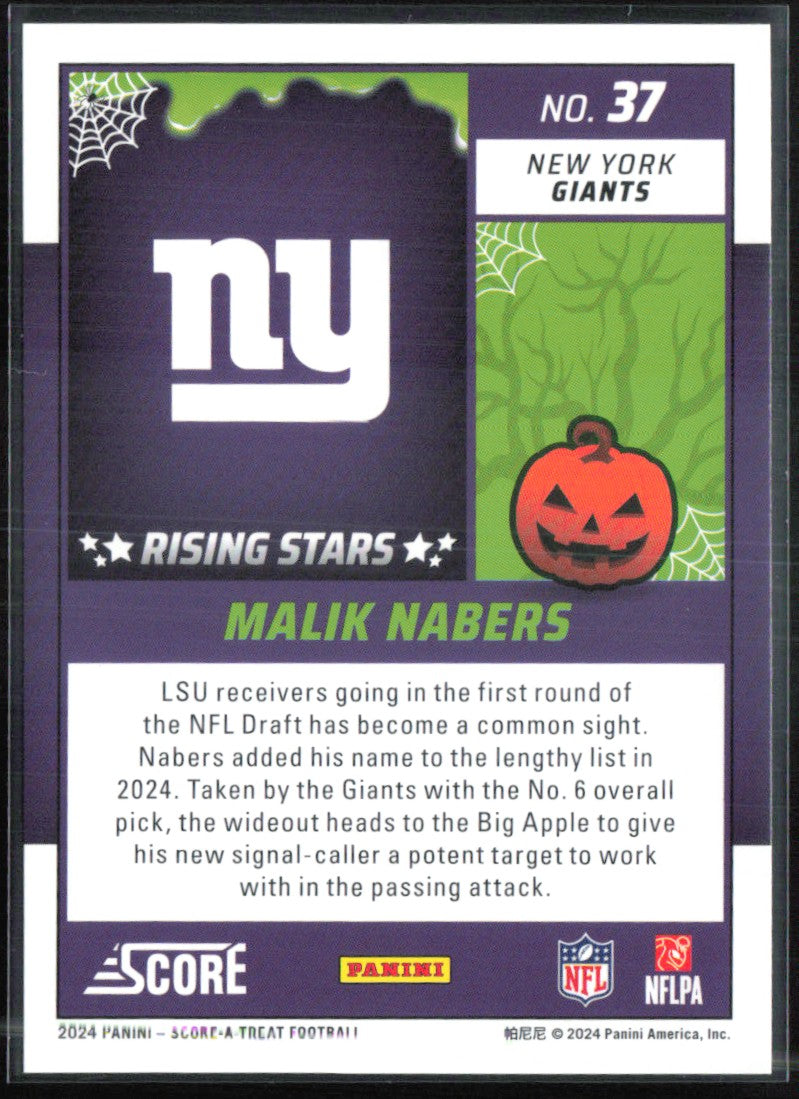 Malik Nabers RC Pumpkins