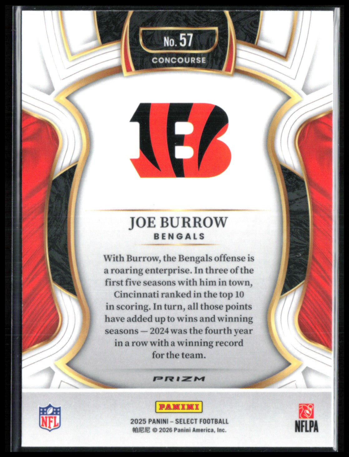 Joe Burrow Silver