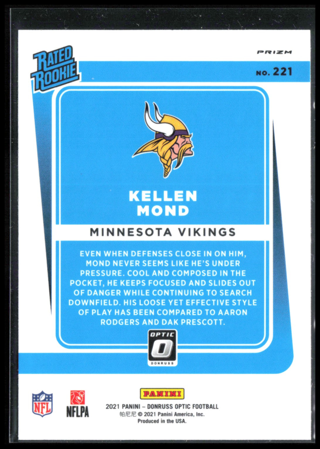 Kellen Mond RC Blue Hyper