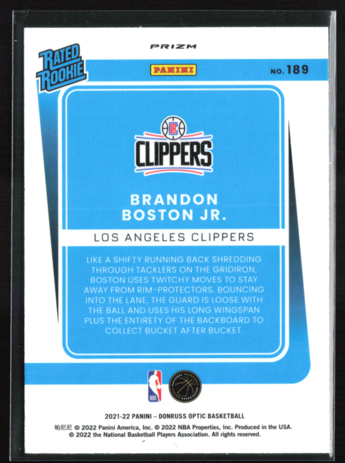 Brandon Boston Jr. RC Purple