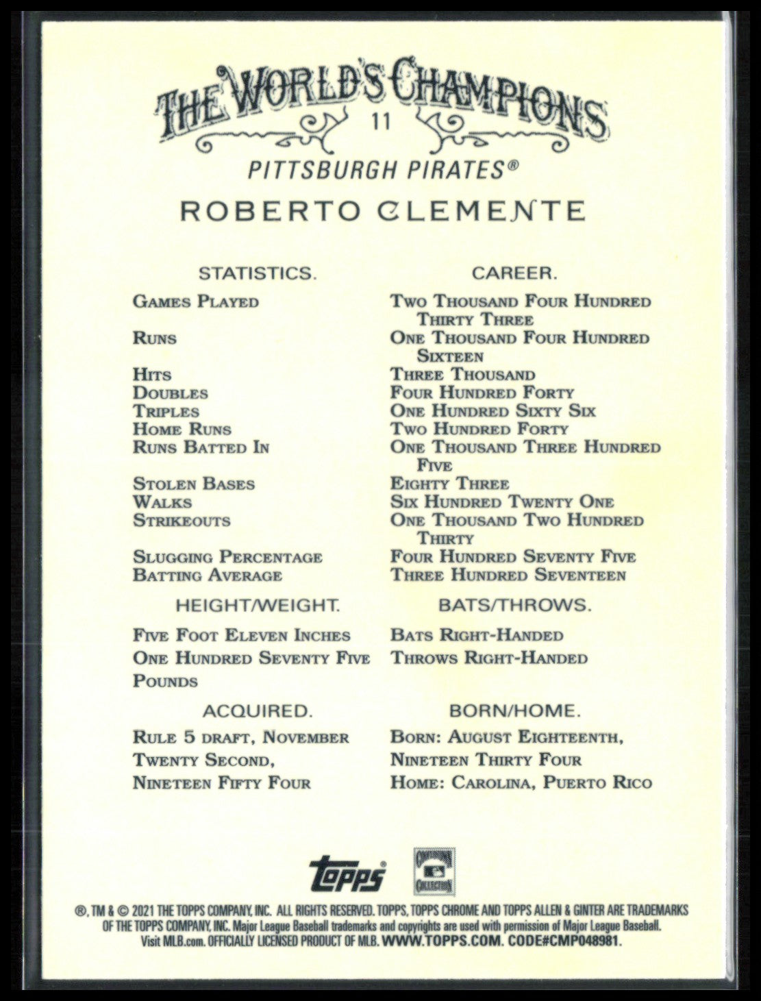 Roberto Clemente