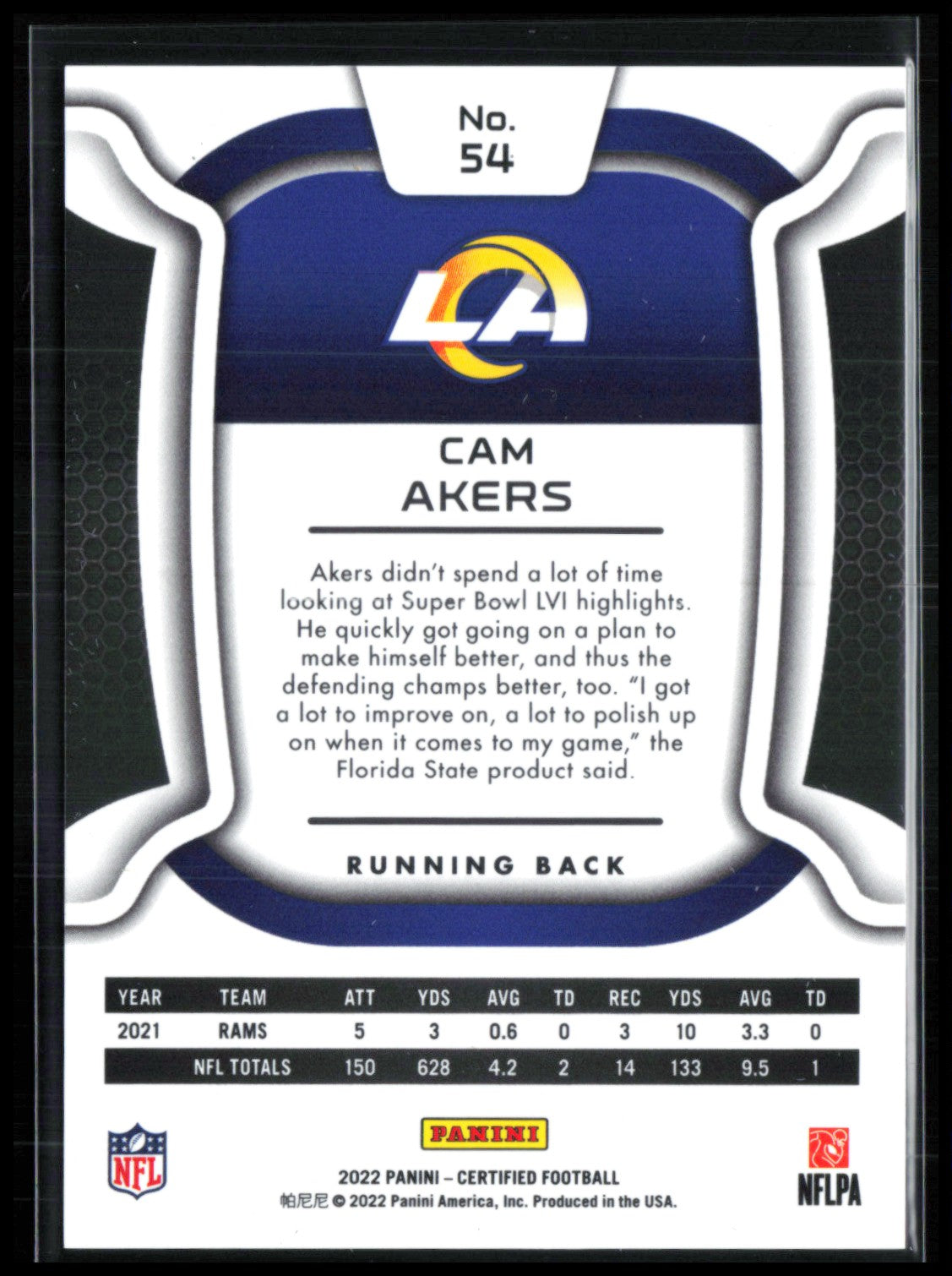 Cam Akers /349