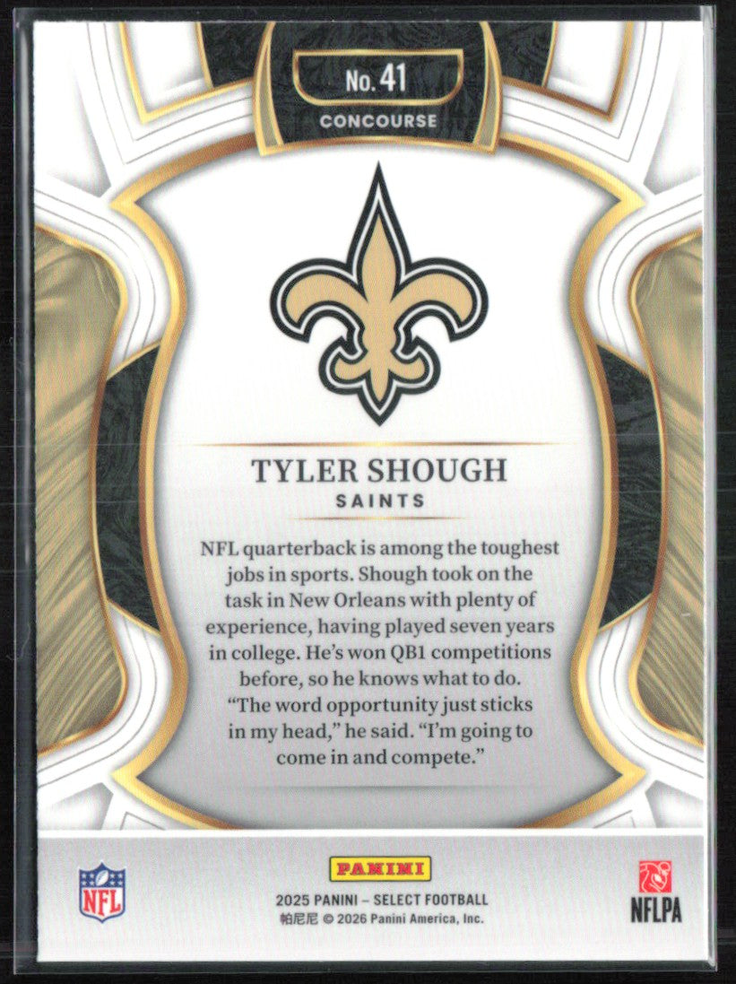 Tyler Shough RC Concourse