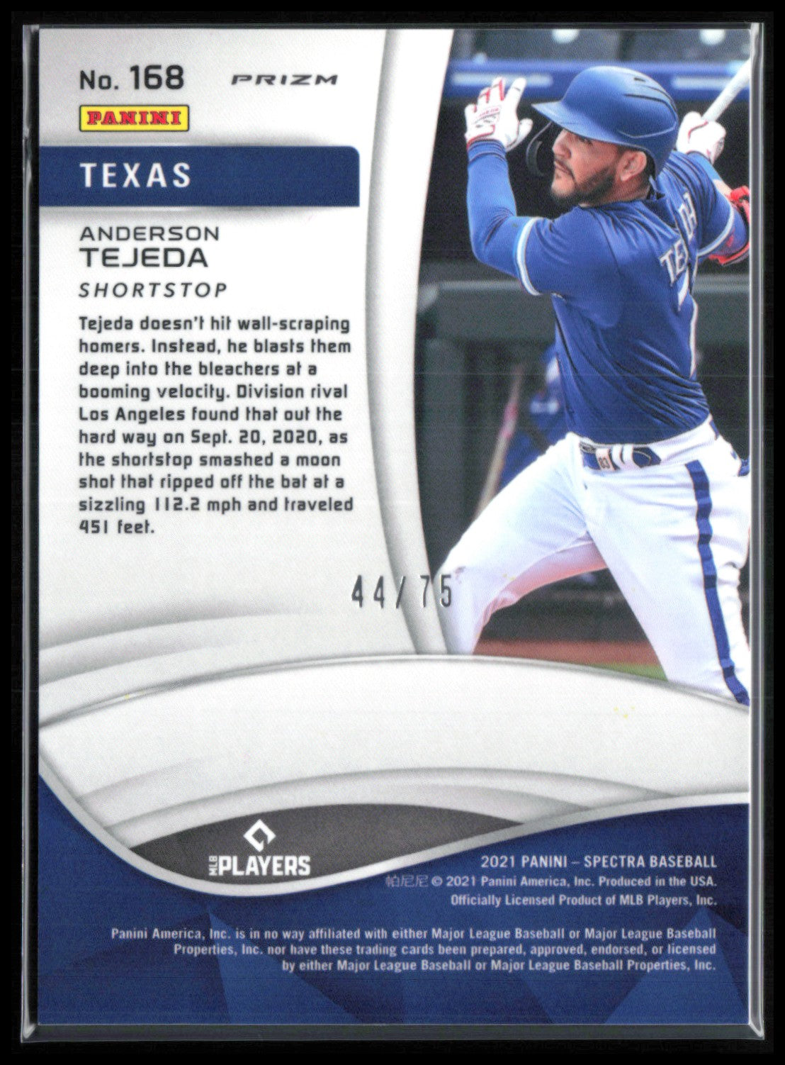 Anderson Tejeda RC /75 Hyper