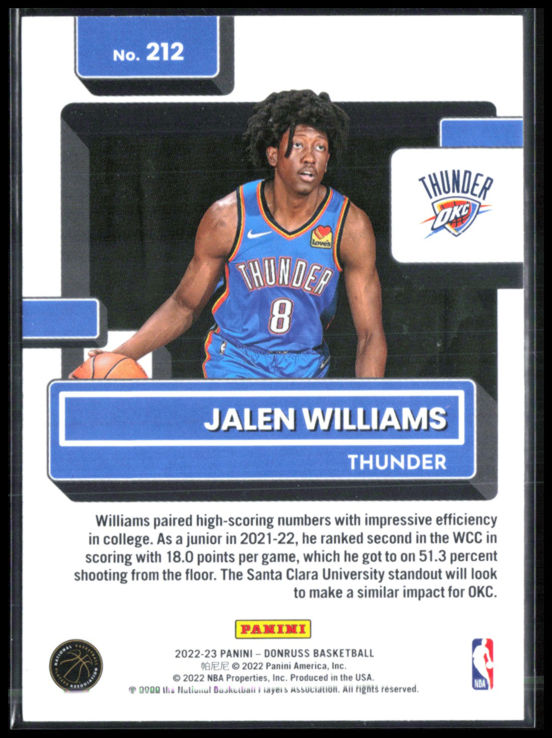 Jalen Williams RC