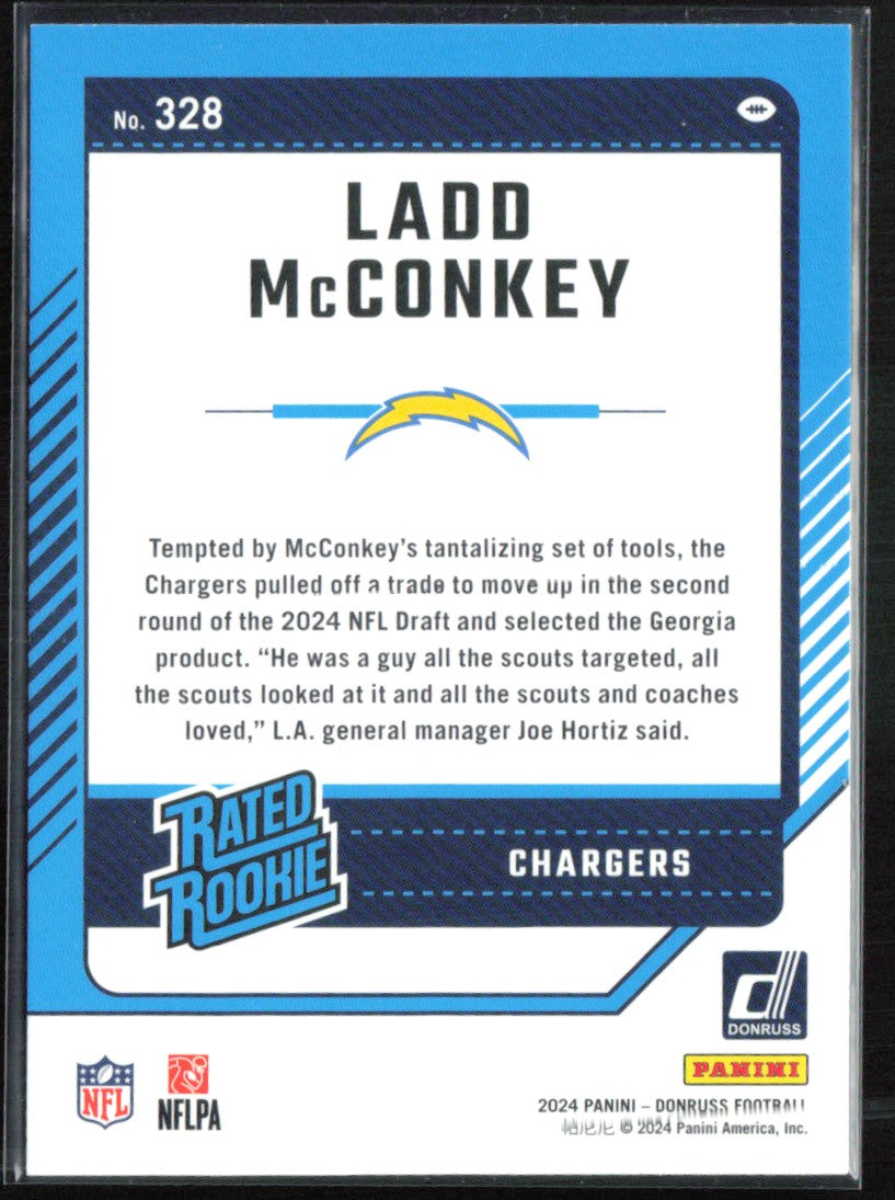 Ladd McConkey RC Green Press Proof