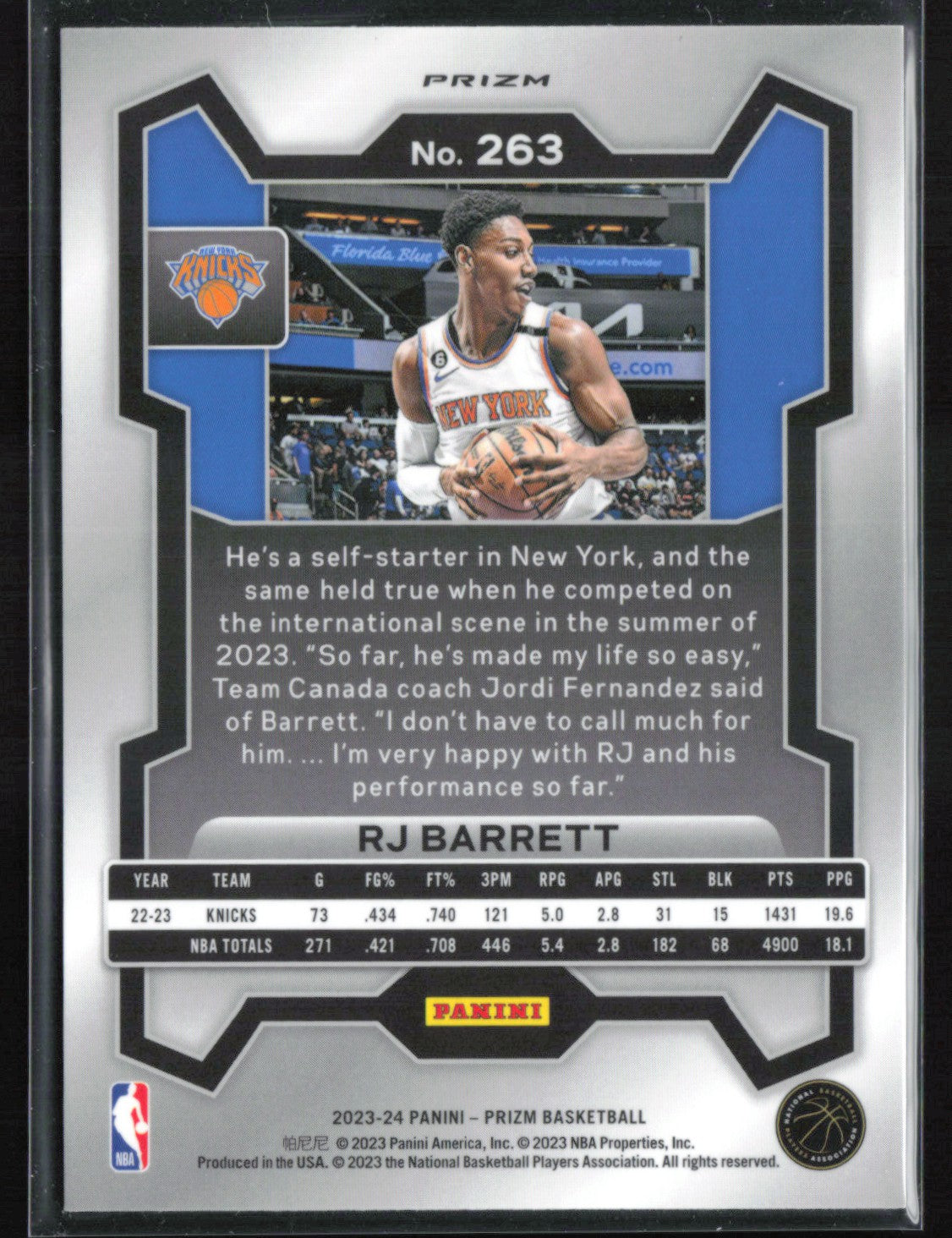 RJ Barrett Pink Ice