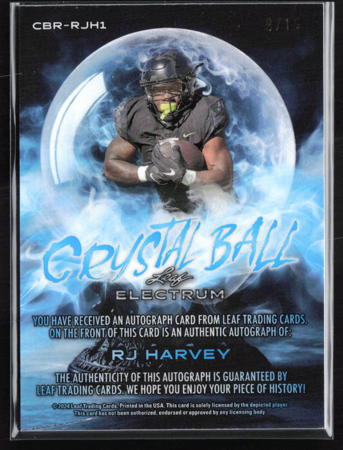 RJ Harvey Auto /15 Crystal Ball Leaf Electrum