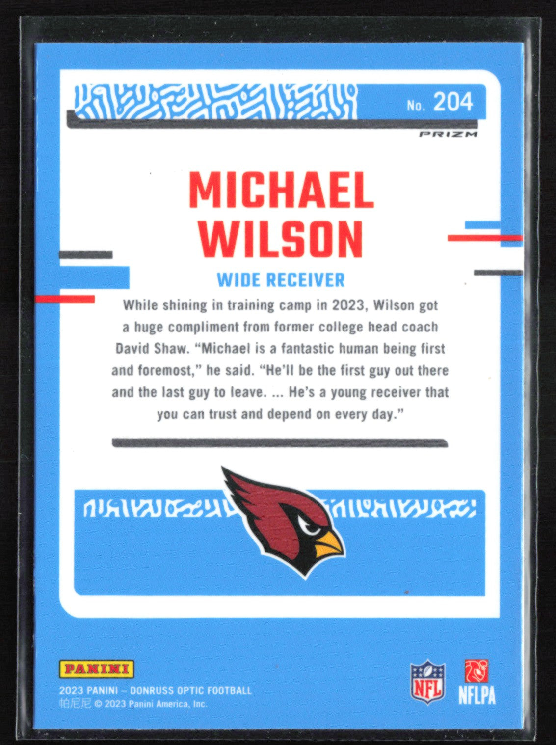 Michael Wilson RC Holo