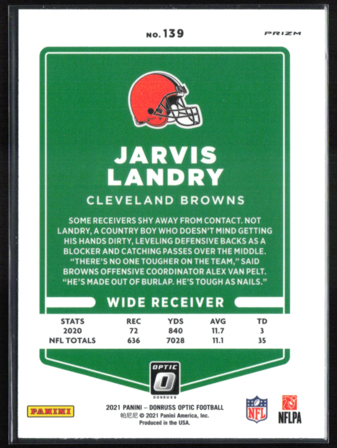 Jarvis Landry Stars Holo