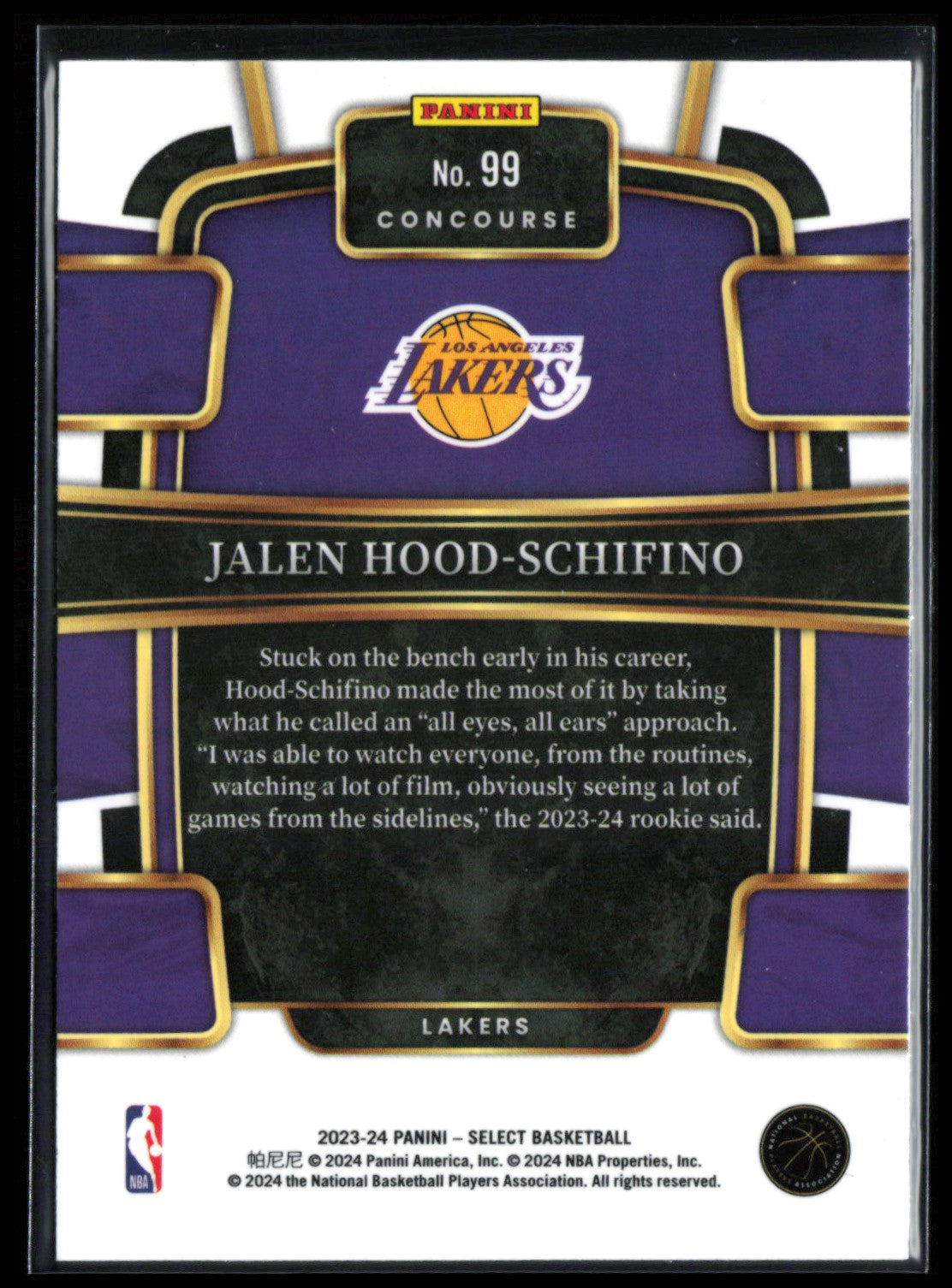 Jalen Hood-Schifino RC