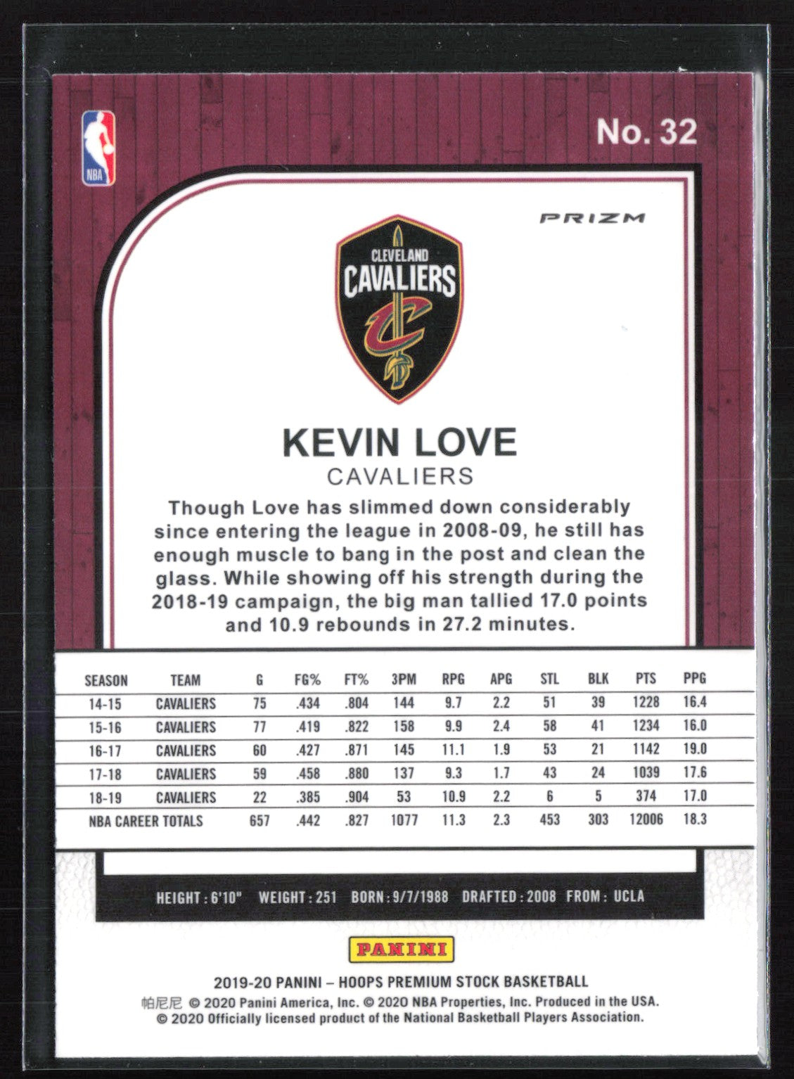 Kevin Love Green