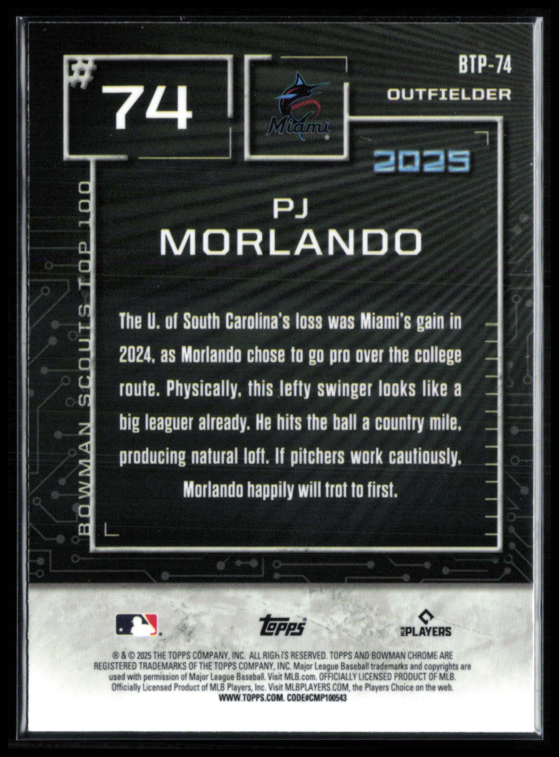 PJ Morlando Top 100