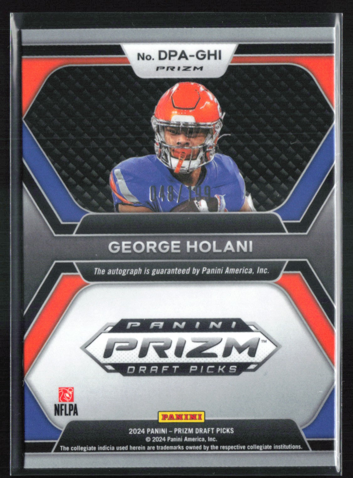 George Holani RC Auto Red /199