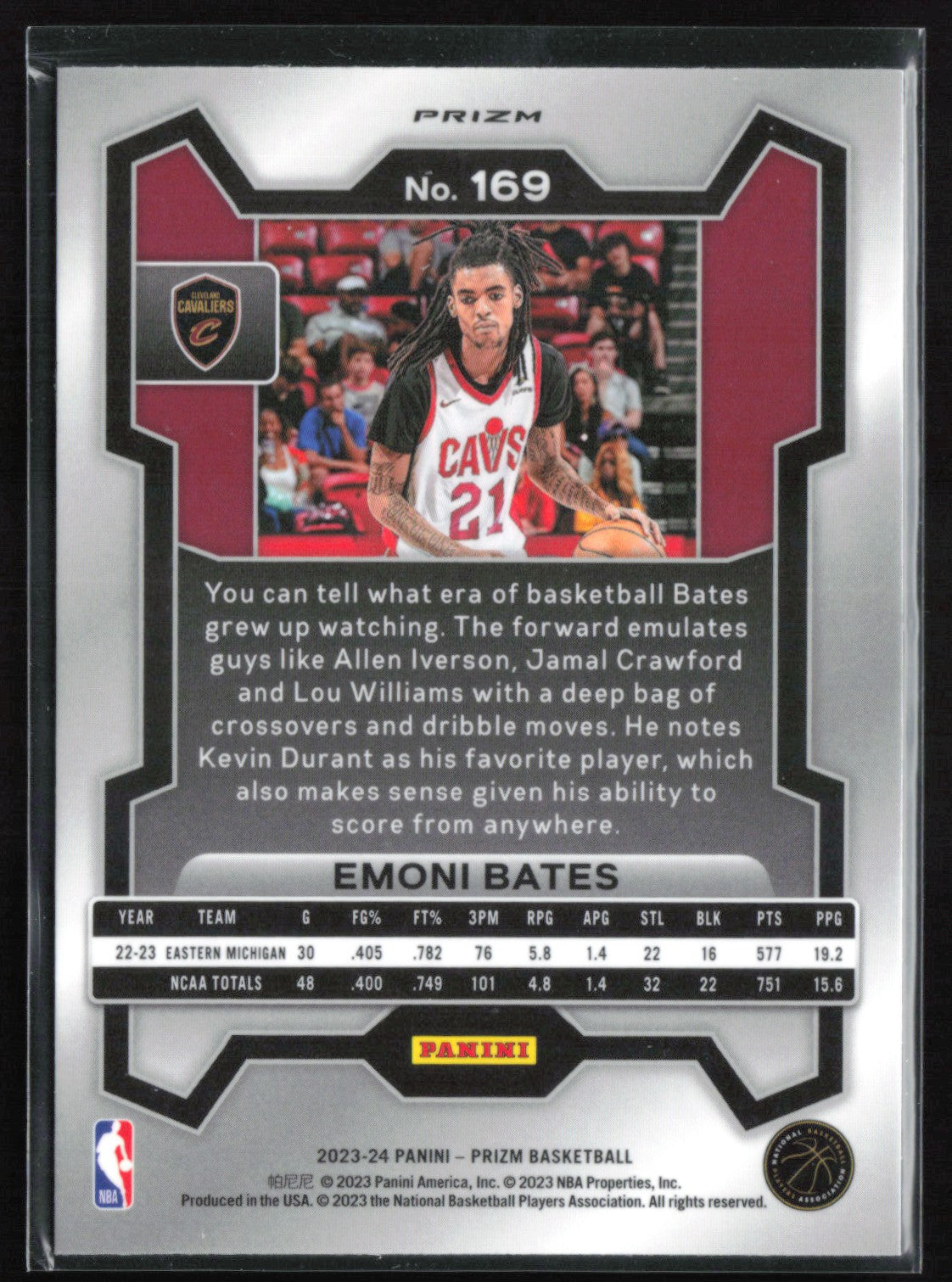 Emoni Bates RC Green