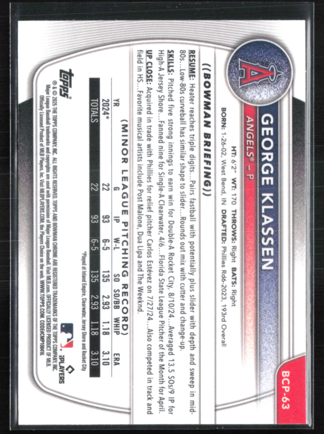 George Klassen 1st Bowman