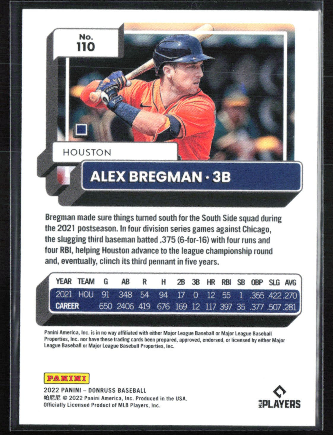 Alex Bregman Red /2022