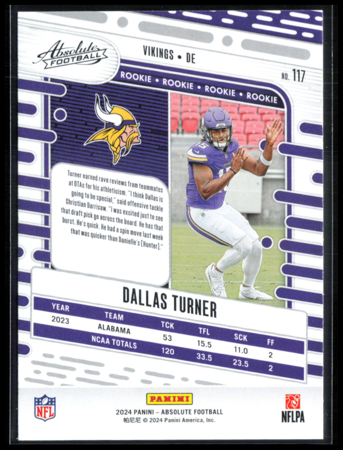 Dallas Turner RC