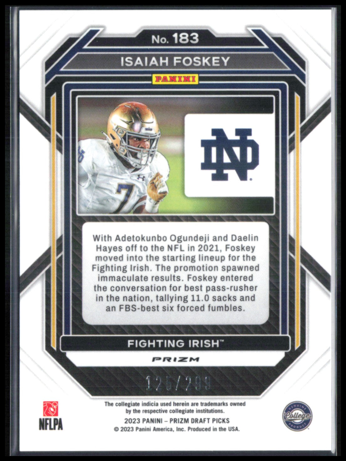 Isaiah Foskey RC Red /299