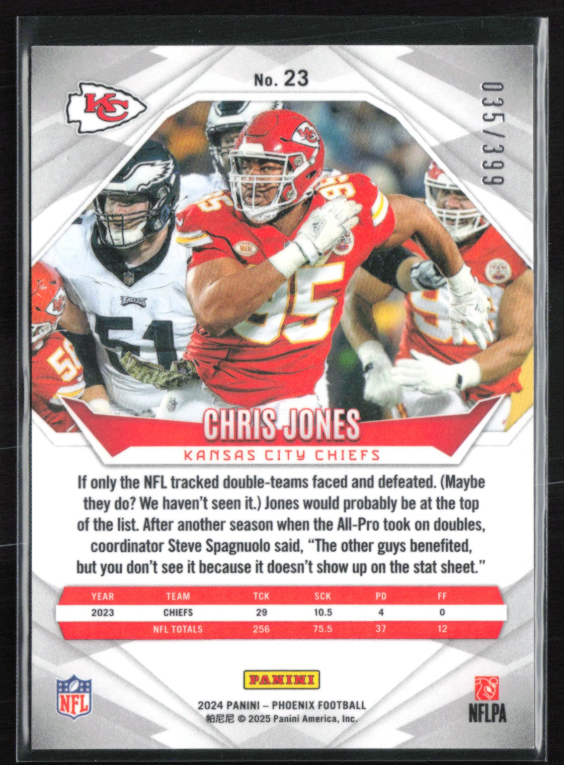 Chris Jones /399 Silver