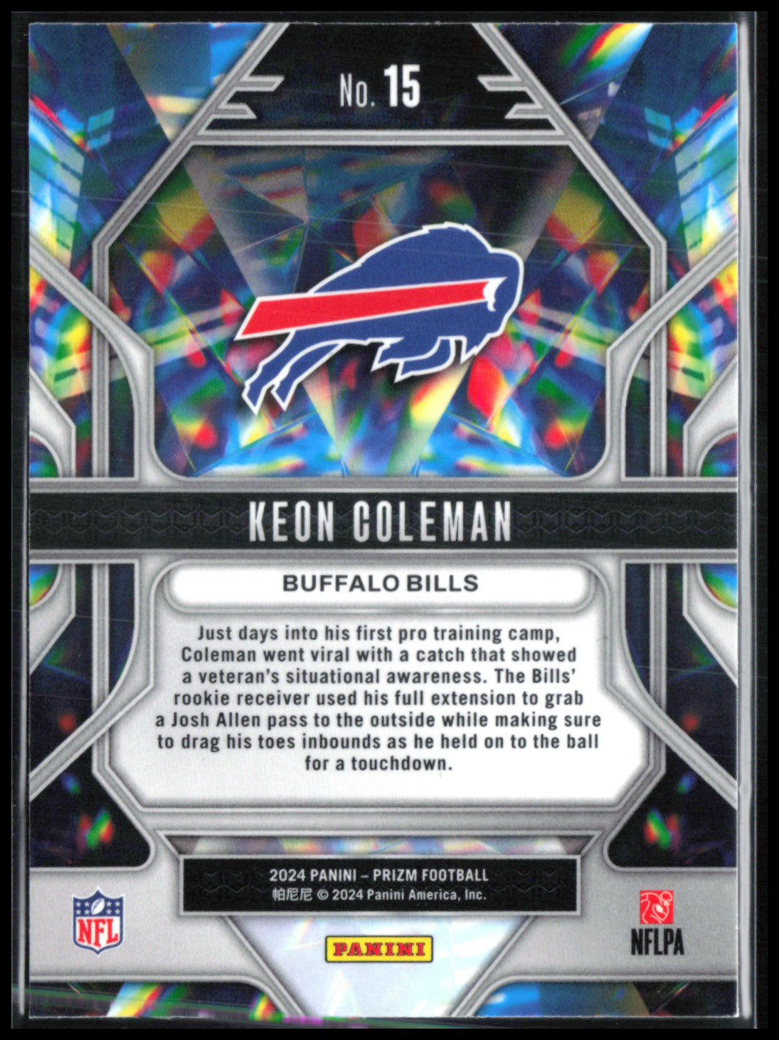 Keon Coleman RC