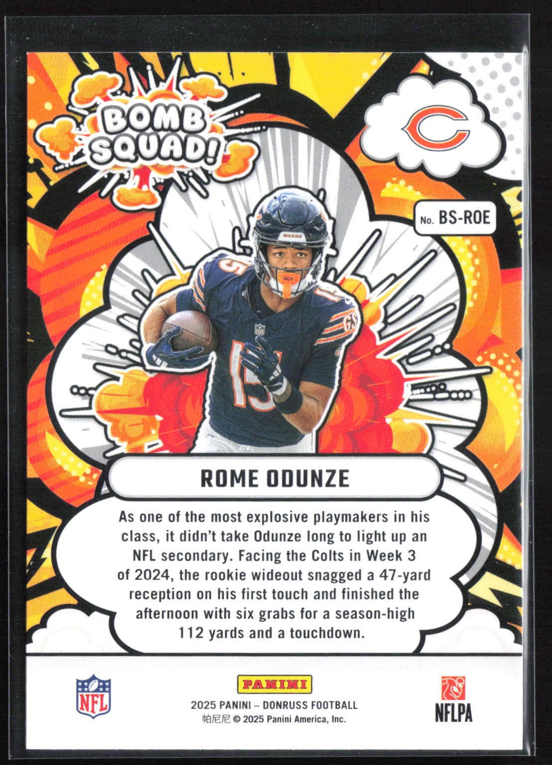Rome Odunze Bomb Squad!