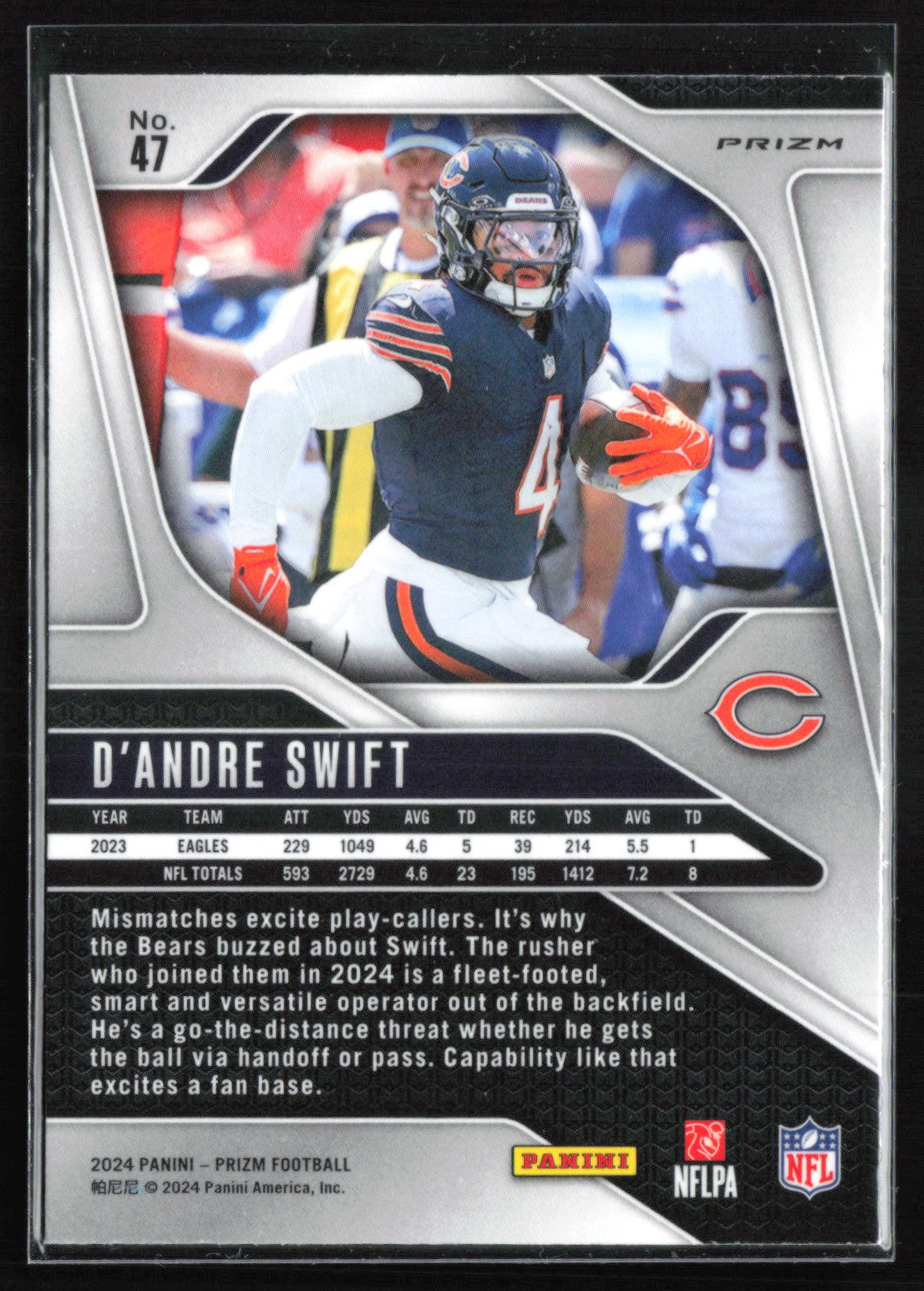 D'Andre Swift Orange Laser