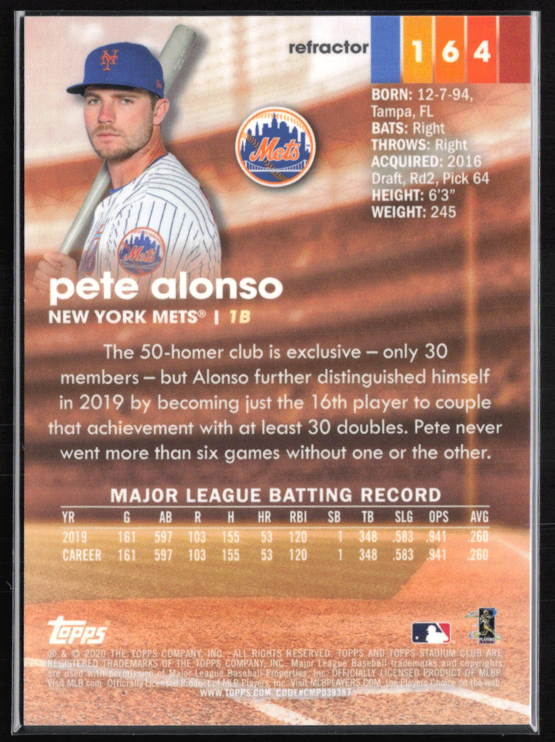 Pete Alonso Refractor