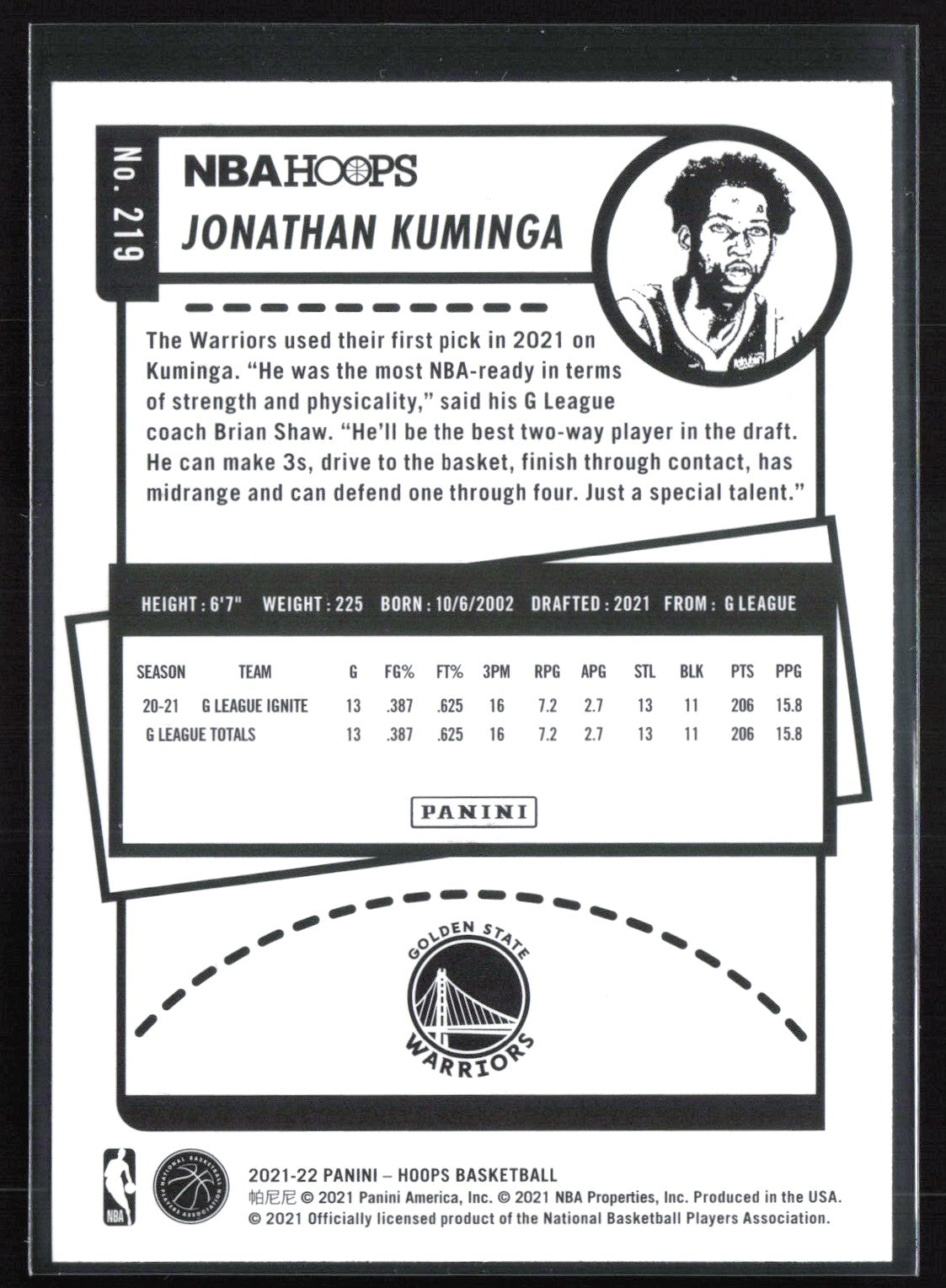 Jonathan Kuminga RC