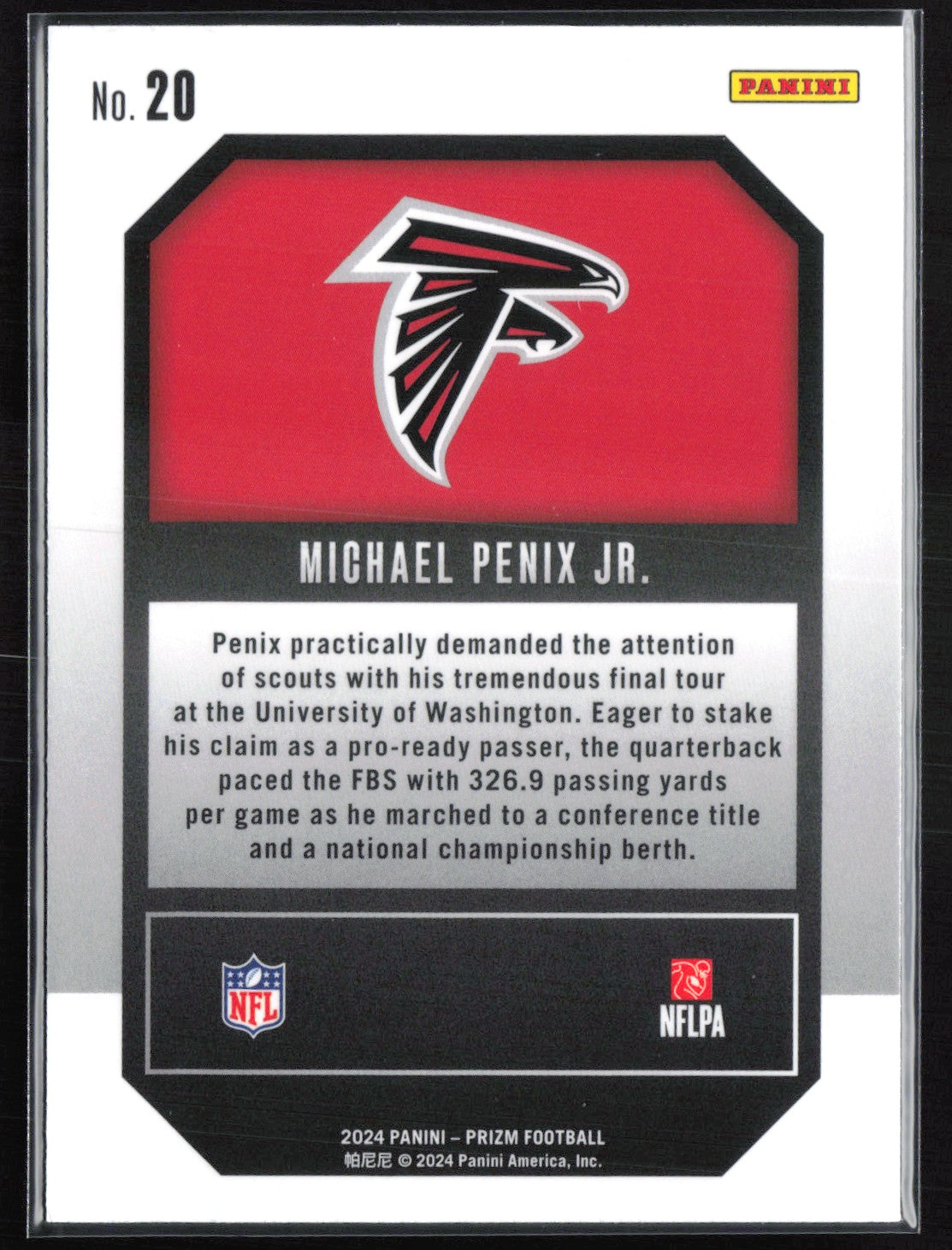 Michael Penix Jr. RC