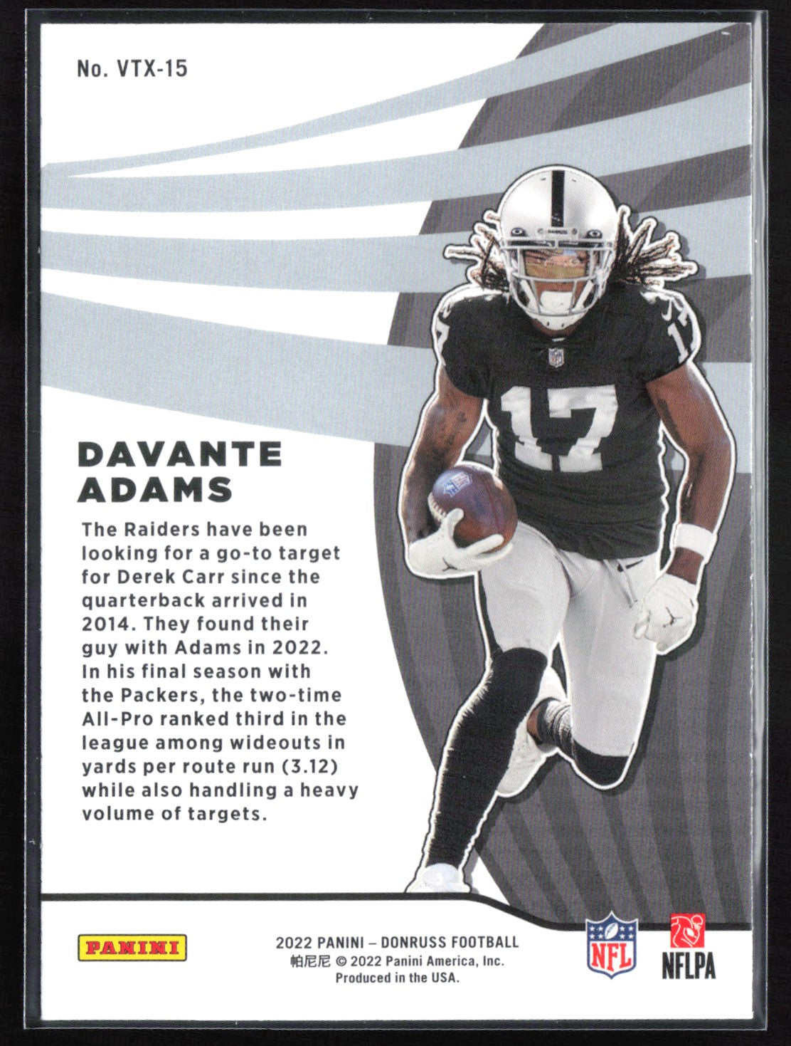 Davante Adams Vortex