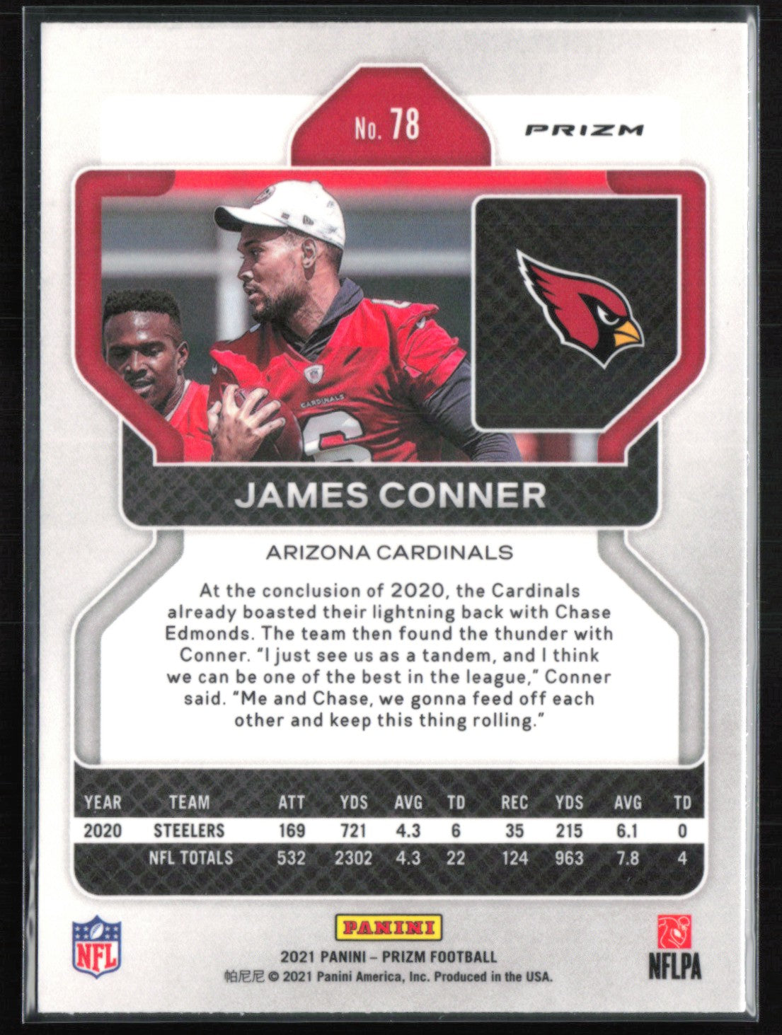 James Conner Orange Disco