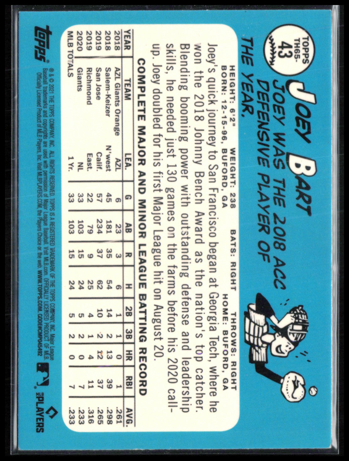 Joey Bart RC Redux
