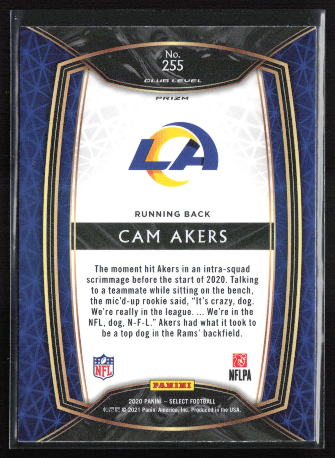 Cam Akers RC Silver