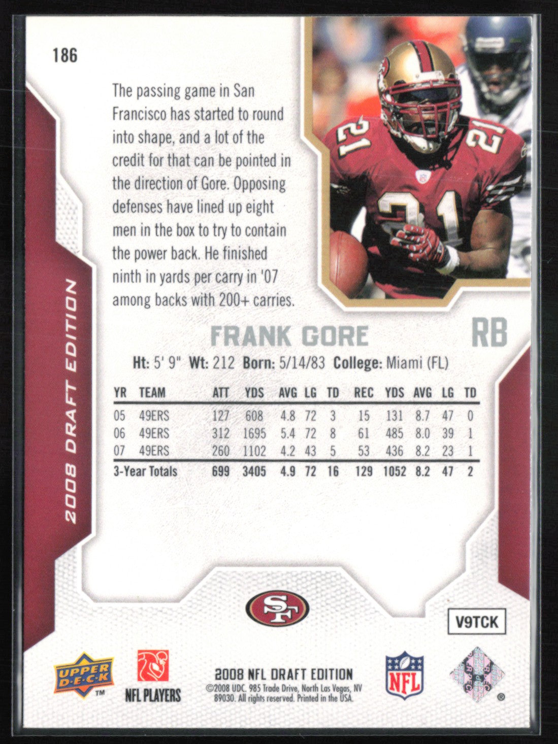 Frank Gore RC