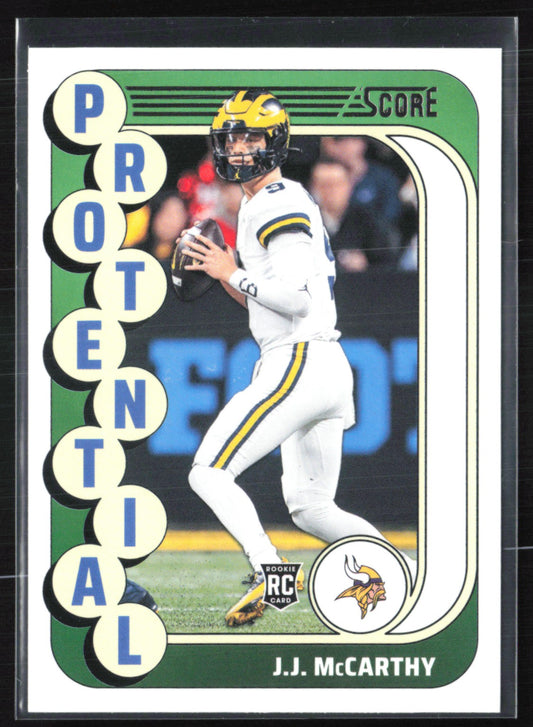 J.J. McCarthy RC Protential