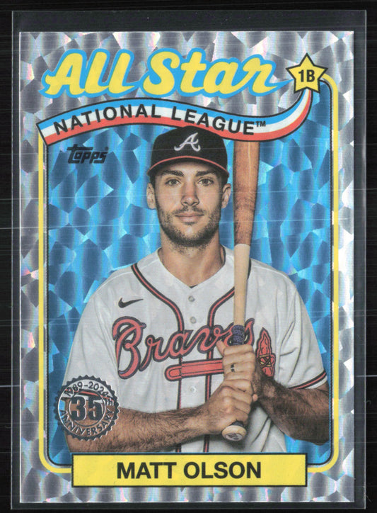 Matt Olson Silver Foil